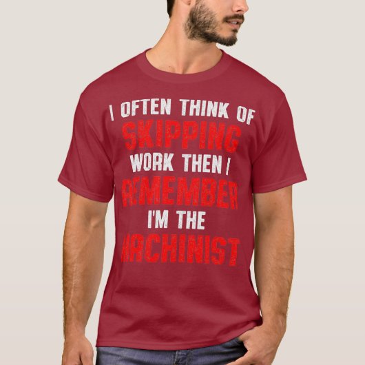 マシンオペレータ加工を記憶 Tシャツ (正面)