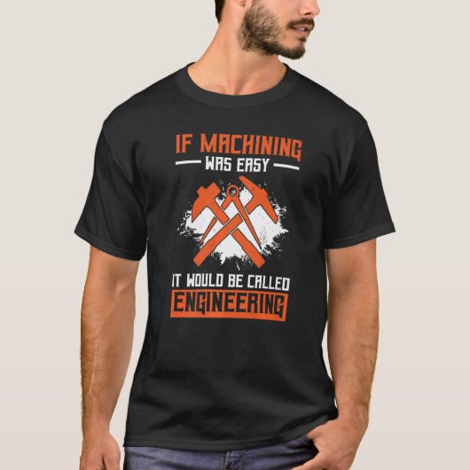 マシンオペレータCNCマシニストプレミアム Tシャツ (正面)