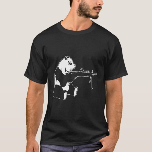 マシンガンパンダ Tシャツ (正面)