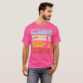 マシンガンピストルシューター射撃 Tシャツ (正面フル)