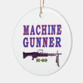 マシンガン セラミックオーナメント (左)