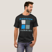 マシンラーニング 人工知能 プレミアム Tシャツ (正面フル)