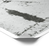 マシ飛んでいるン、レオナルド・ダ・ヴィンチ、1490年 ポスター (角)