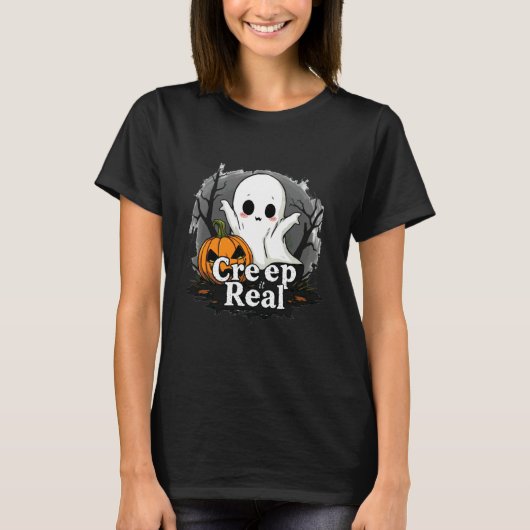 マジで怖いハロウィンコスチューム Tシャツ (正面)