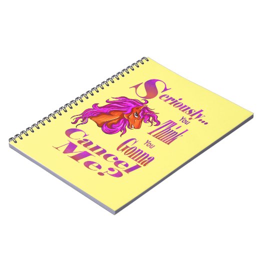 マジで考えキャンセルする ノートブック (左側)