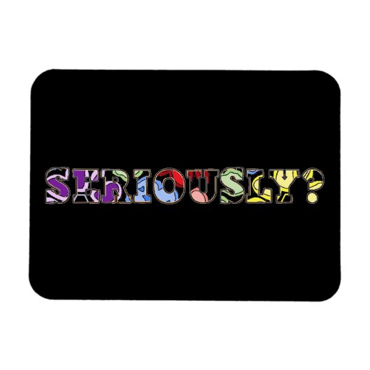 マジで？フォトカラフルマグネット マグネット (横)