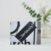 マジで？ ポストカード (スタンド正面)