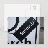 マジで？ ポストカード (正面/裏面)