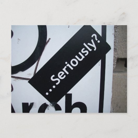 マジで？ ポストカード (正面)