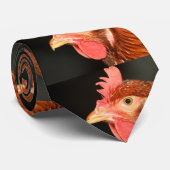マジな雌鶏 ネクタイ (ロール)