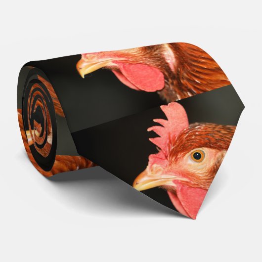 マジな雌鶏 ネクタイ (ロール)