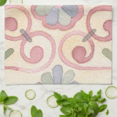 マジイタリアンスペインのリカフローラ水彩 キッチンタオル (折り畳み)