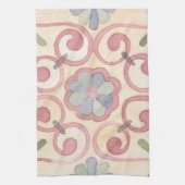 マジイタリアンスペインのリカフローラ水彩 キッチンタオル (縦)