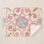 マジイタリアンスペインのリカフローラ水彩 シェルパブランケット (正面(横))