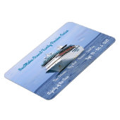 マジェスティアットシーカスタムステートルームドアマーカー マグネット (左側)