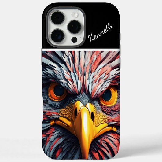 マジェスティックイーグルクローズアップ Case-Mate iPhoneケース (裏面)