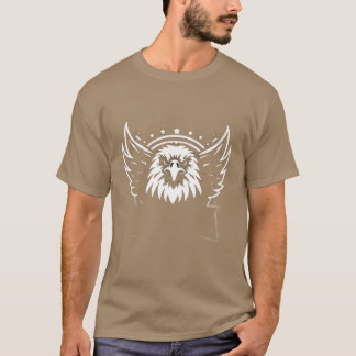"マジェスティックイーグル グラフィックTシャツ Tシャツ