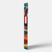 マジェスティックイーグル 飛翔する鷲の幻想芸術 Case-Mate iPhoneケース (裏面 / 右)