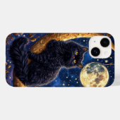 マジェスティックブラックキャット Case-Mate iPhoneケース (裏面 (横))