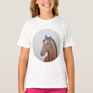 マジェスティックホースポートレートTシャツ Tシャツ