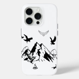 マジェスティックマウンテンイーグル - iPhone 15 Pro Max カバー
