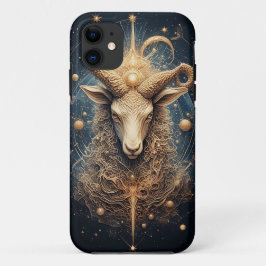 マジェスティックヤギ座のゾディアックアート iPhone 11 ケース