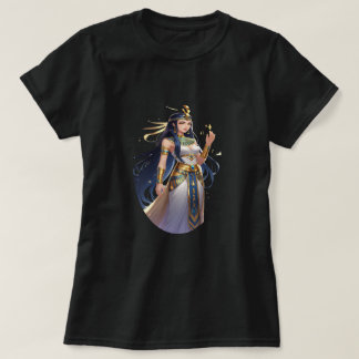 マジェスティック エジプトの女王 - プレミアムアニメスタイル Tシャツ