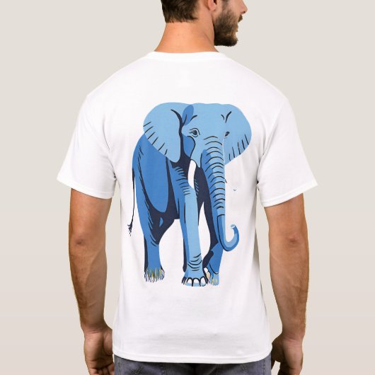マジェスティック エレファントTシャツ 6 Tシャツ (裏面)