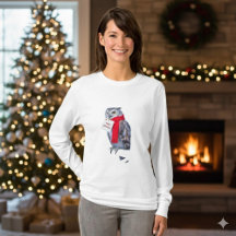 マジェスティック・クリスマス・フクロウ・スノーウィー・ウィンターTシャツ