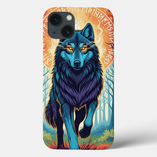 マジェスティック・スピリット・ウルフ・フォンケース Case-Mate iPhoneケース (裏面)