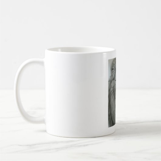 マジェスティック ライオン コーヒーマグカップ (左)
