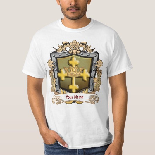 マジェスティ家紋・姓 Tシャツ (正面)