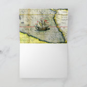 マジェランズシップVictoriaアンティークマップ太平洋海 シーズンカード (内部)