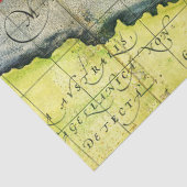 マジェランズシップVictoriaアンティークマップ太平洋海 薄葉紙 (詳細)