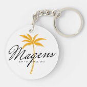 マジェンズベイセントトマスUSVIパームミニマルツリー キーホルダー (裏面)