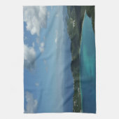 マジェンズベイ,セントトーマス美しい島のシーン キッチンタオル (縦)