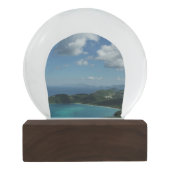 マジェンズベイ，セントトーマス美しい島のシーン スノーグローブ (裏面)