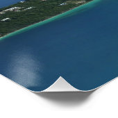 マジェンズベイ，セントトーマス美しい島のシーン ポスター (コーナー)