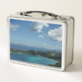 マジェンズベイ,セントトーマス美しい島のシーン メタルランチボックス (裏面)