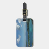 マジェンズベイ,セントトーマス美しい島のシーン ラゲッジタグ (正面縦)