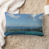 マジェンズベイ,セントトーマス美しい島のシーン ランバークッション (ブランケット)