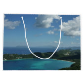 マジェンズベイ，セントトーマス美しい島のシーン ラージペーパーバッグ (裏面)