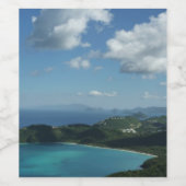 マジェンズベイ,セントトーマス美しい島のシーン ワインラベル (シングルラベル)