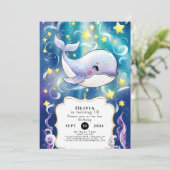 マジカルお洒落海クジラ誕生日 招待状 (スタンド正面)