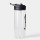 マジカルかわいいジン – ネオンスピリット ウォーターボトル (右面)