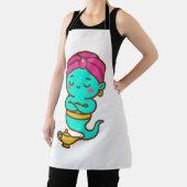 マジカルかわいいジン – ネオンスピリット エプロン (インサイチュ)