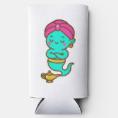 マジカルかわいいジン – ネオンスピリット スリム缶クーラー (正面)