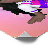 マジカルかわいこちゃんパイユニコーンベビーガール ポスター (角)