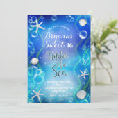 マジカルアンダーザシーダークブルースウィート16誕生日 招待状 (スタンド正面)