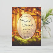 マジカルアンバーフォレストフェアヤテールブライダルシャワー 招待状 (スタンド正面)